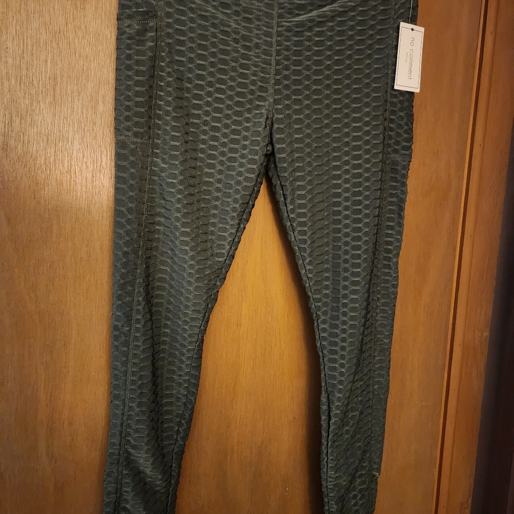 Olive green leggings